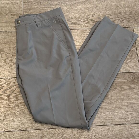 Adidas Golf Pants Men 30 x 32 Gray Ultimate365 Performance Athletic Preppy NWT - Picture 1 of 7
